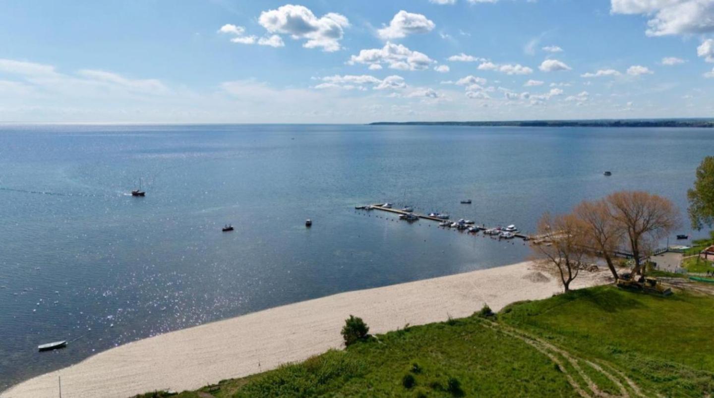 Serce Kaszub Pokoje Z Widokiem Na Zatoke Swarzewo Bagian luar foto